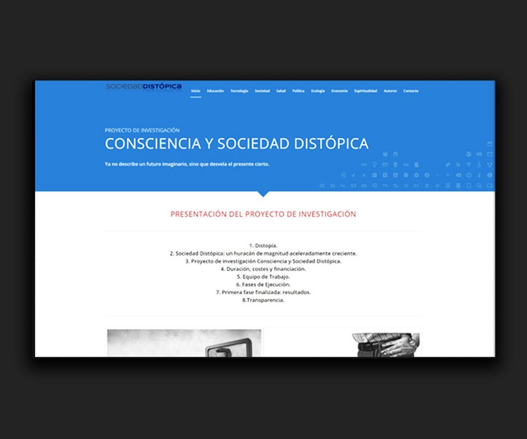 Web Sociedad Distópica