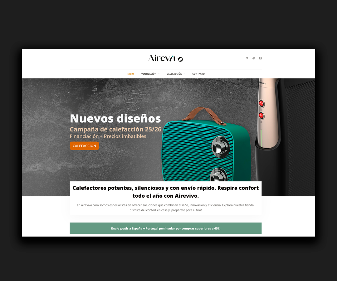 Web Airevivo